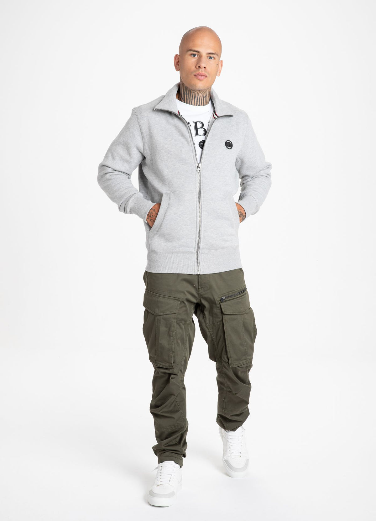 Zipped sweatshirt Small Logo 21