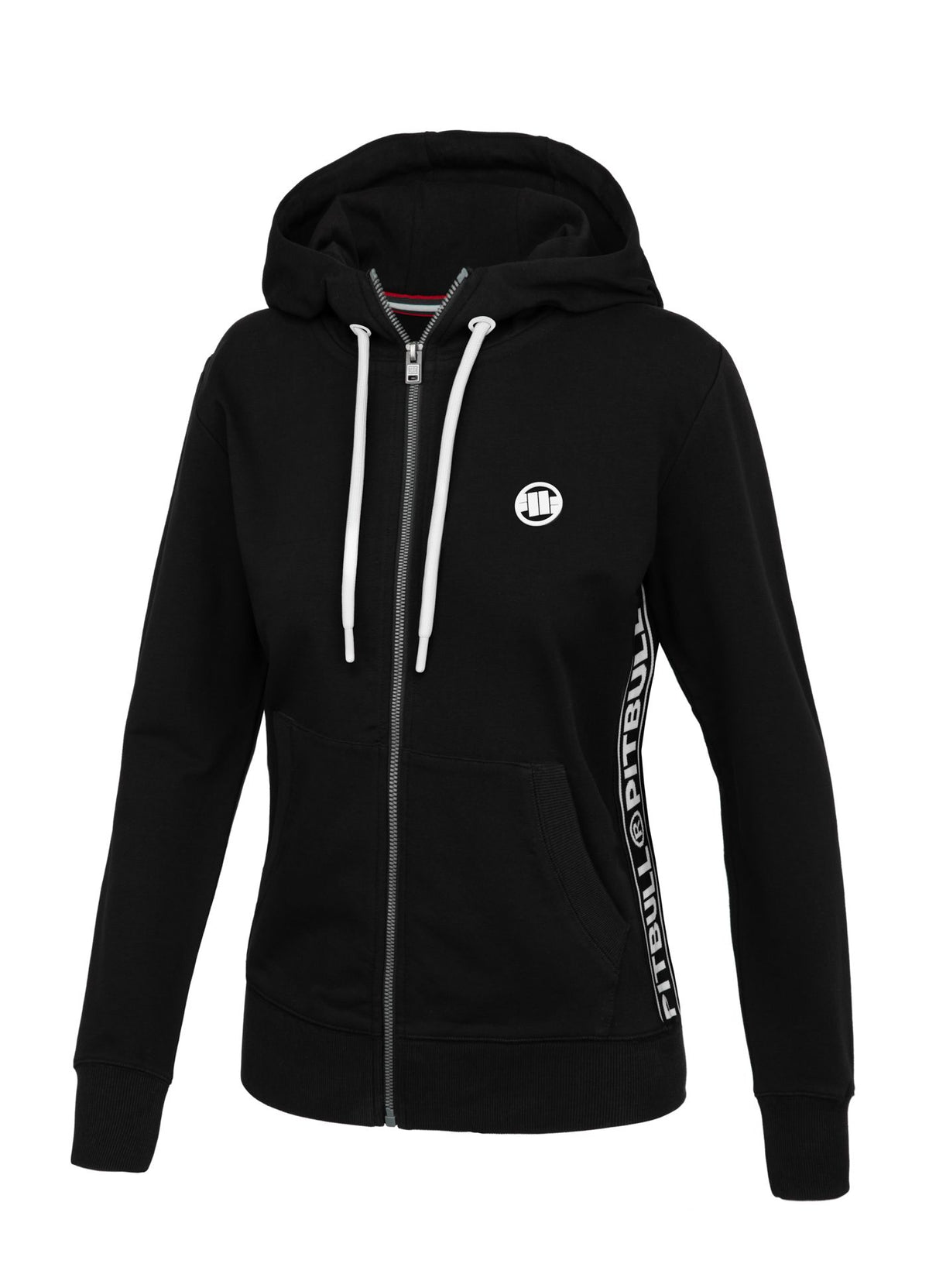 Women&#39;s zip-up hoodie French Terry La Deta