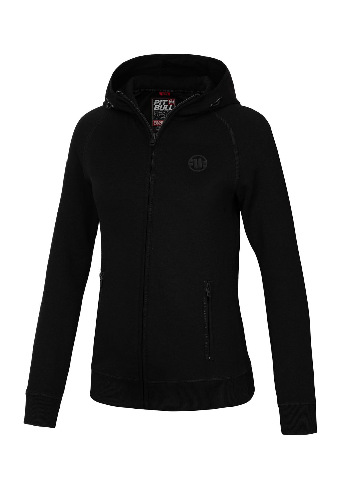 Women&#39;s zip-up hoodie Fuchsia