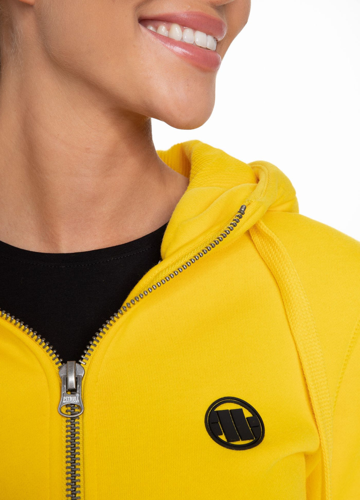 Women&#39;s zip-up hoodie Small Logo