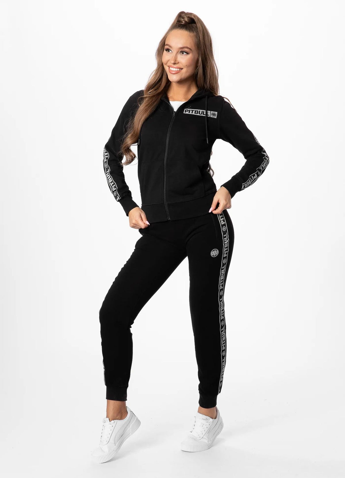 Women&#39;s zip-up hoodie Tricot Gwen