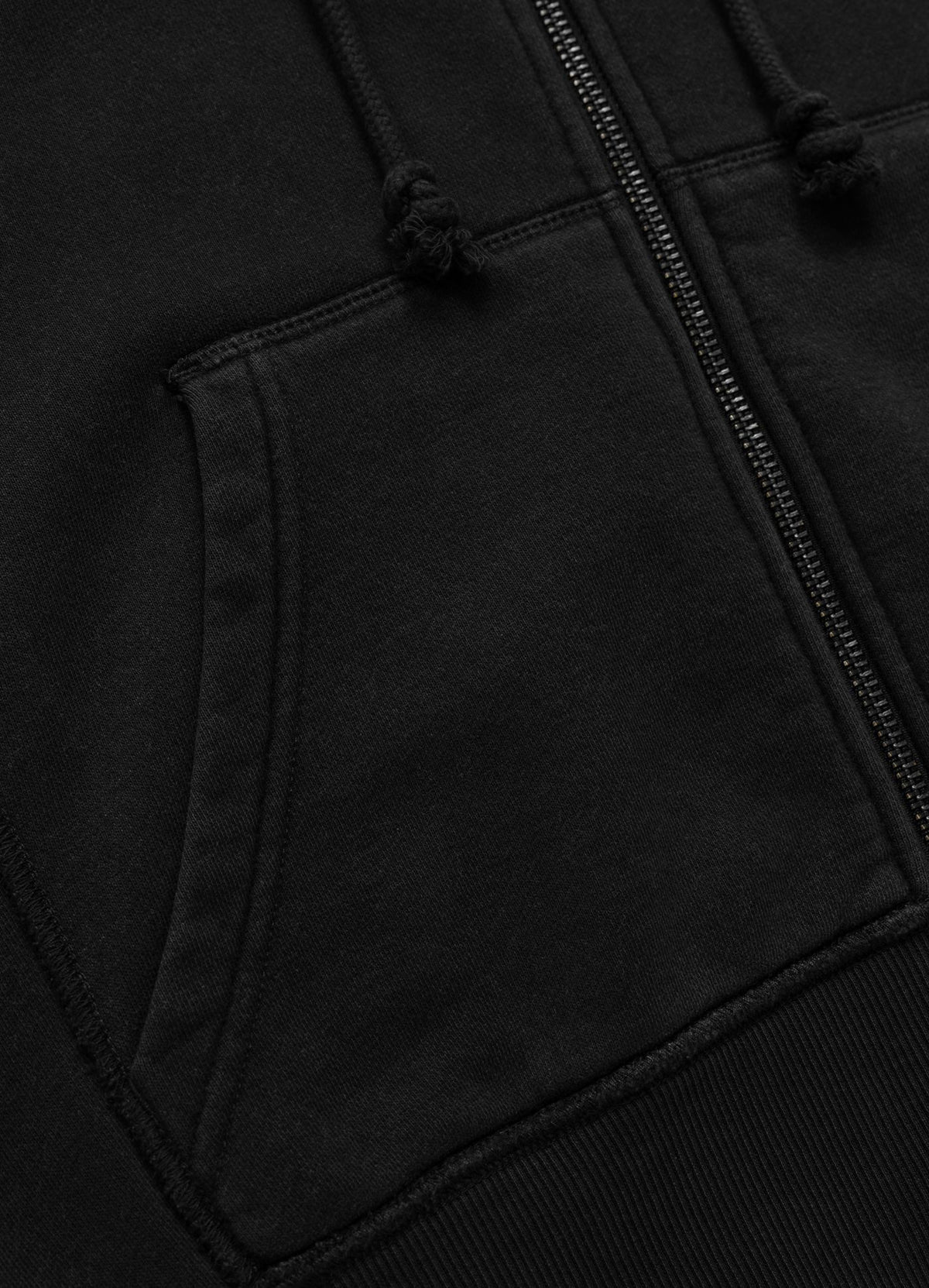 Zip-up hoodie Washed LOVIA