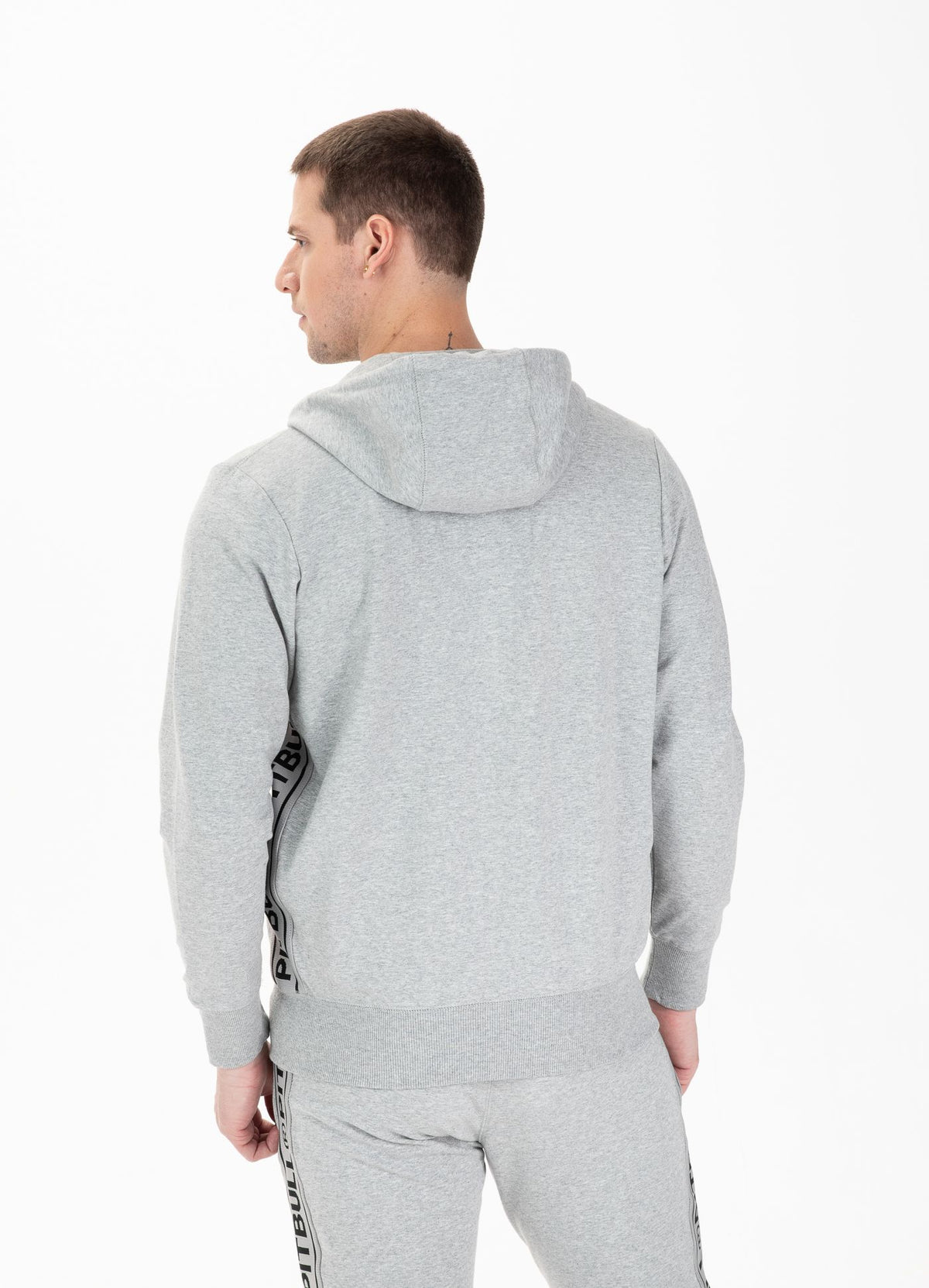 Men&#39;s Zip-up hoodie French Terry Small Logo