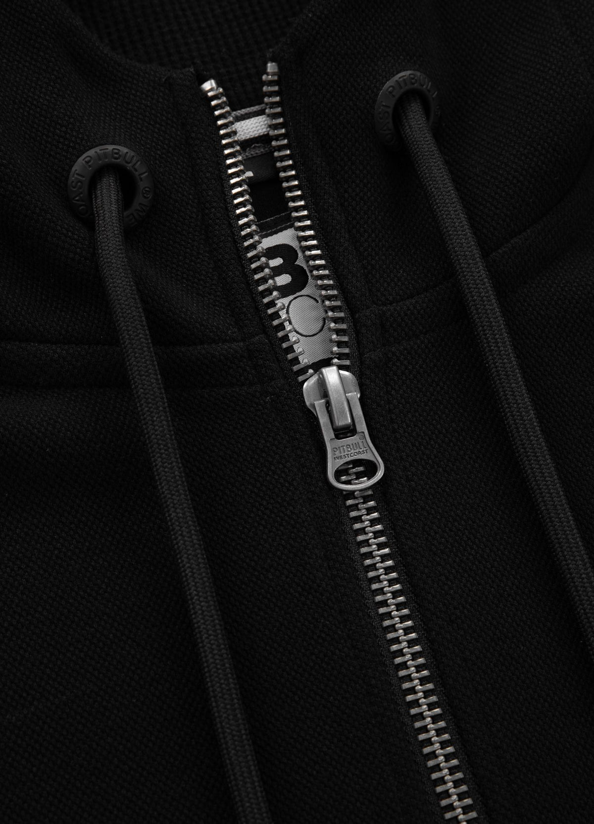 Men&#39;s Zip-up hoodie Pique Small Logo