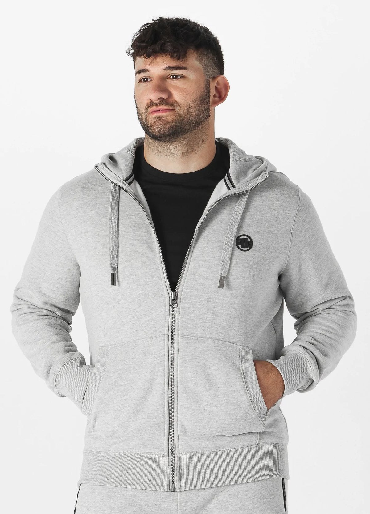 Men&#39;s Zip-up hoodie Small Logo