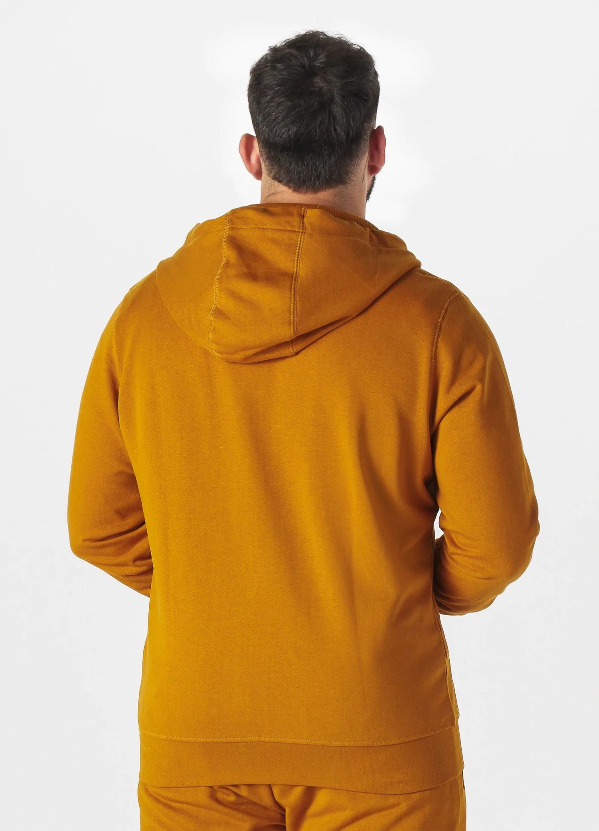 Men&#39;s Zip-up hoodie Terry Small Logo