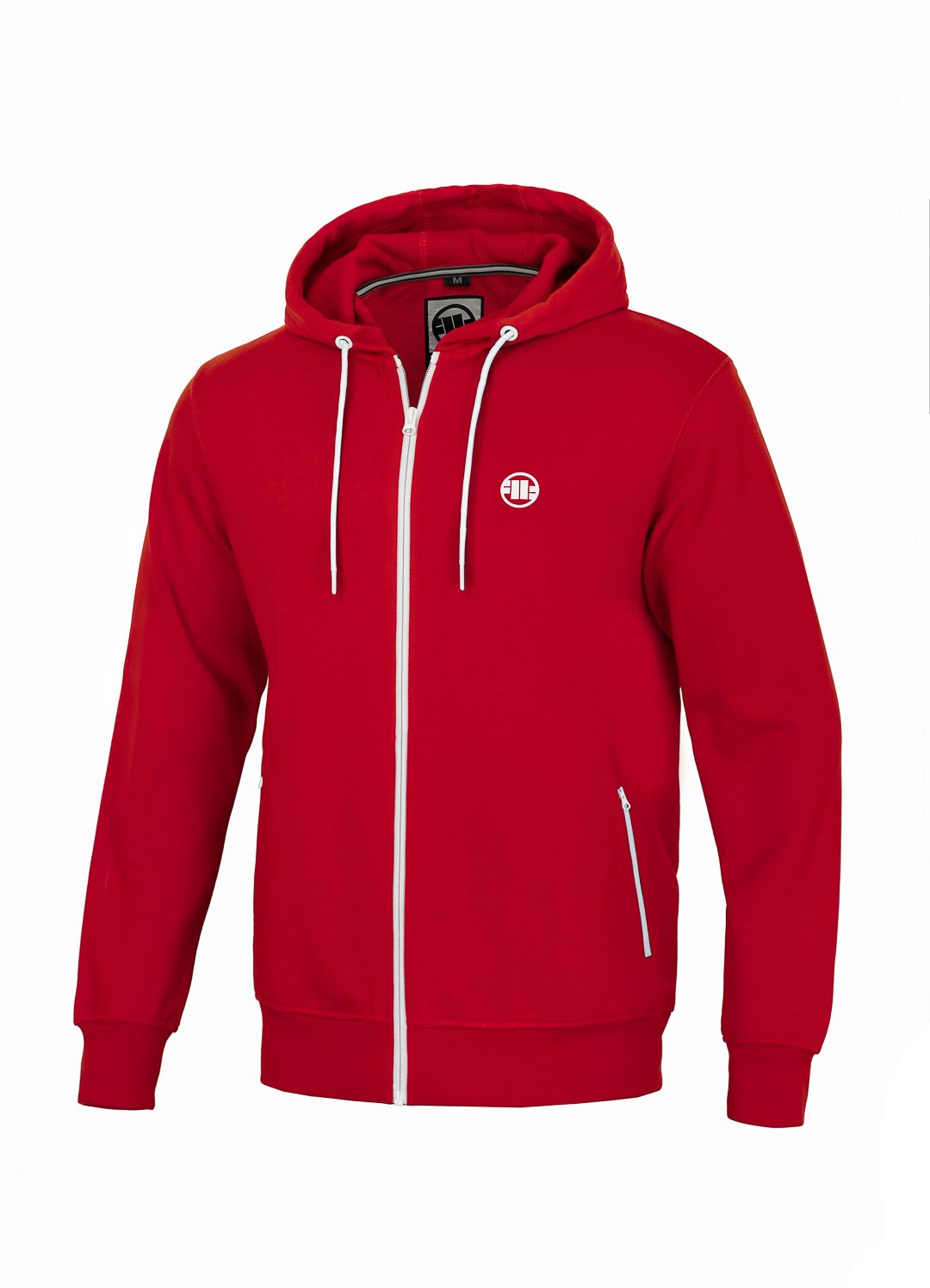 Men&#39;s Zip-up hoodie Terry Small Logo
