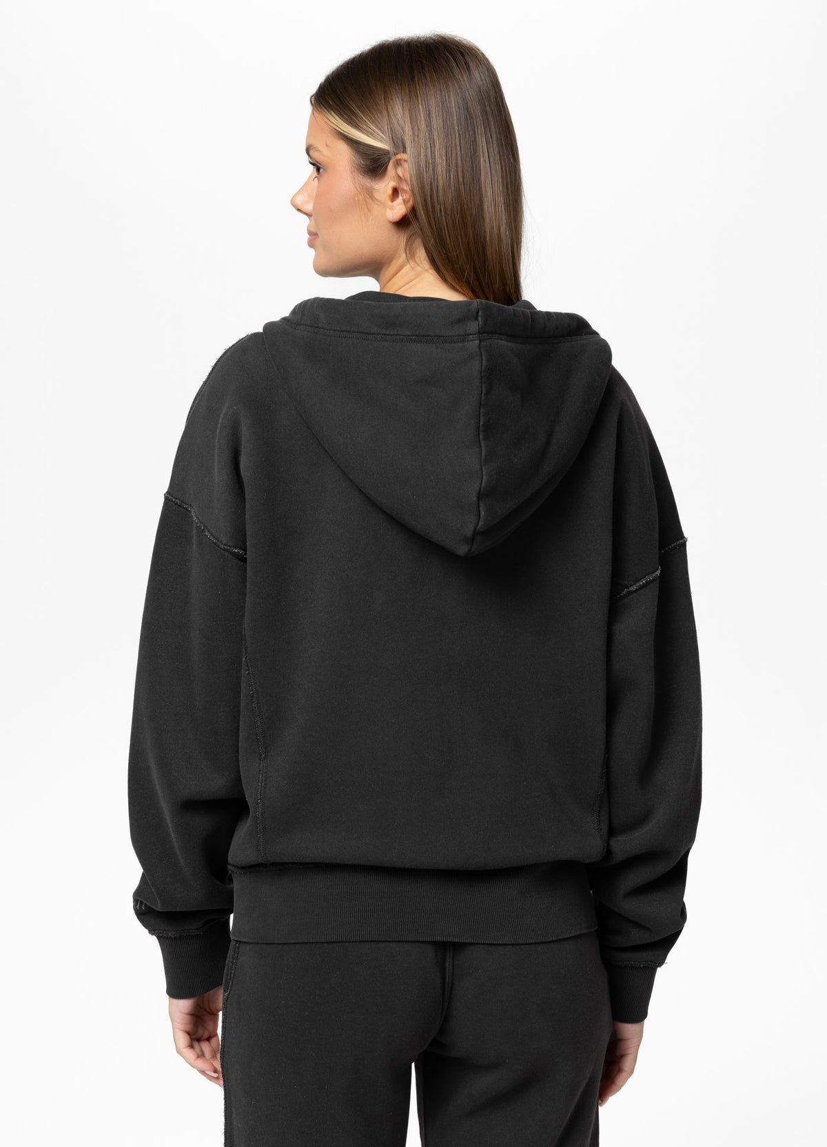Zip-up hoodie Washed LOVIA