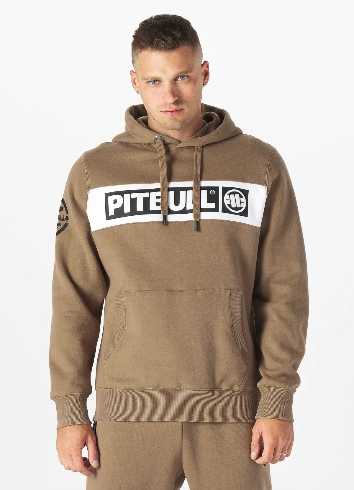 Men&#39;s Hoodie Sherwood - Coyote brown