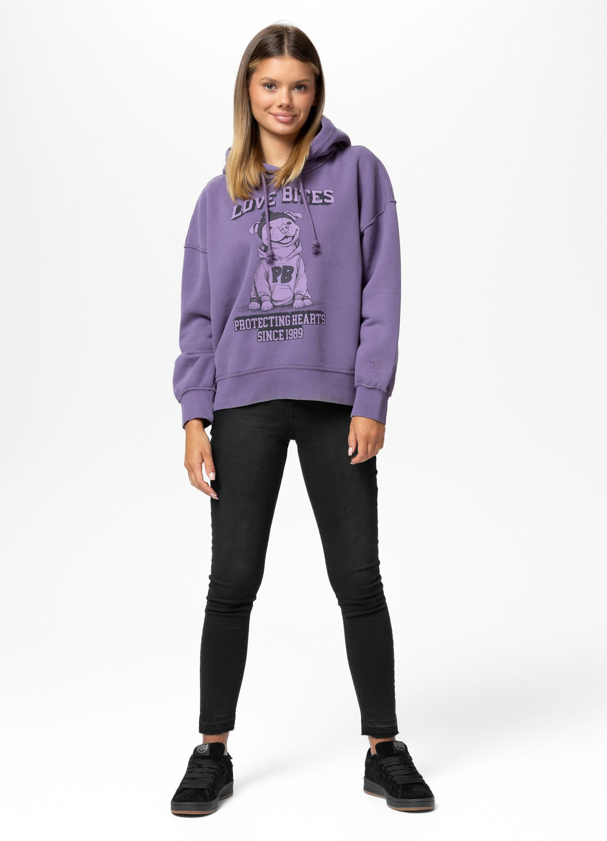 Hoodie Washed LOVIA LOVE BITES