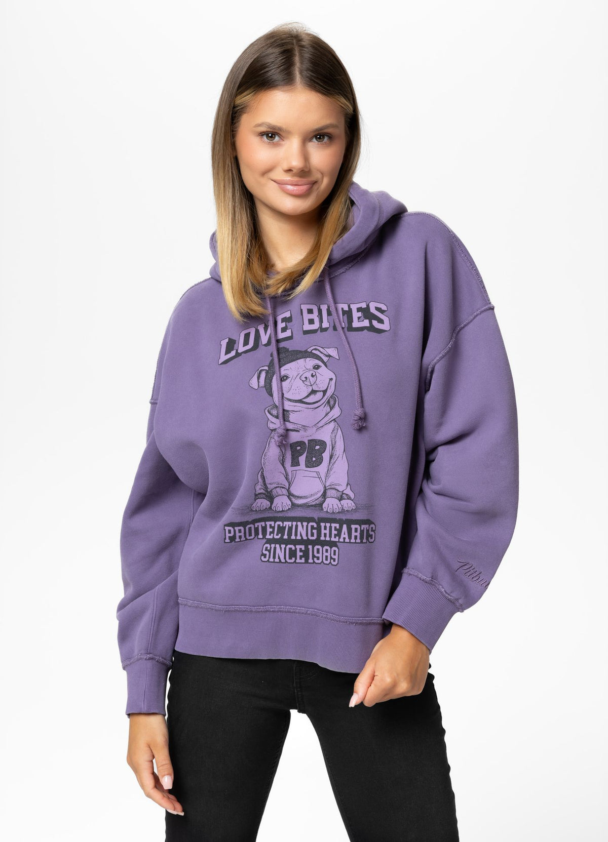 Hoodie Washed LOVIA LOVE BITES