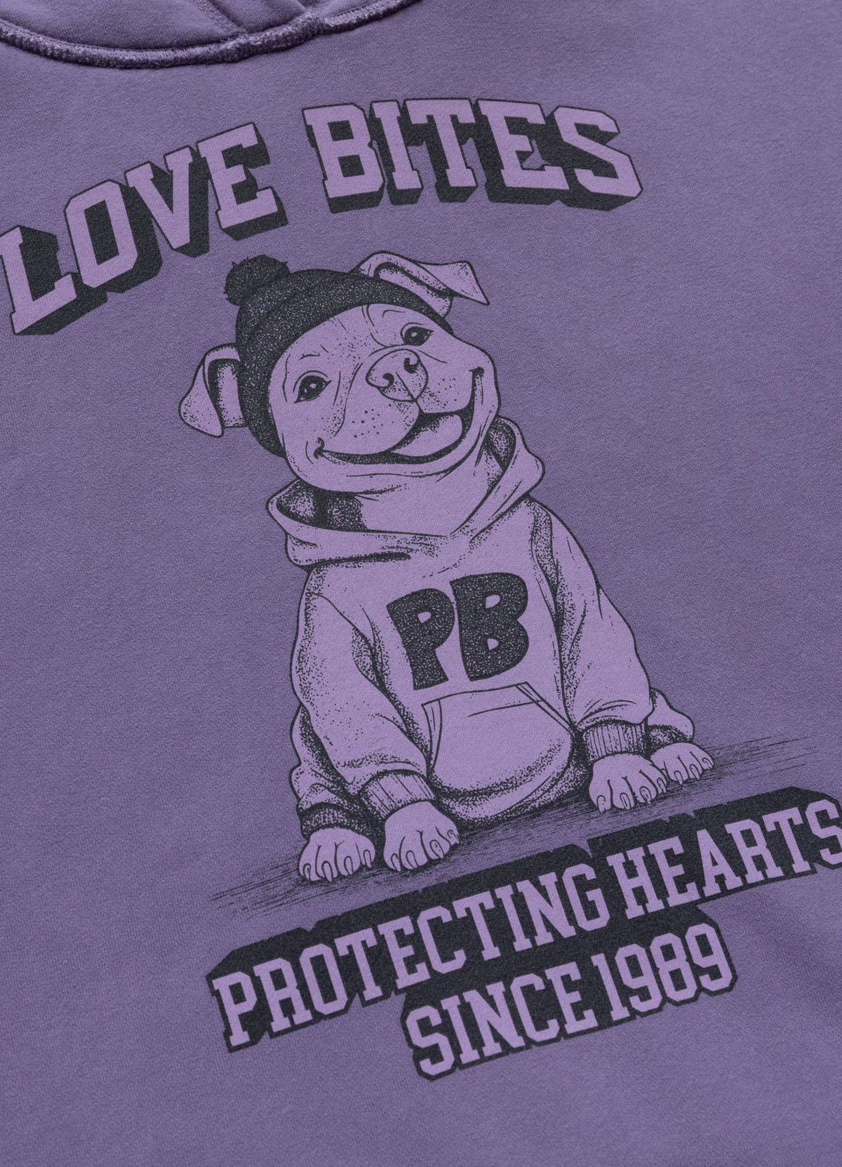 Hoodie Washed LOVIA LOVE BITES