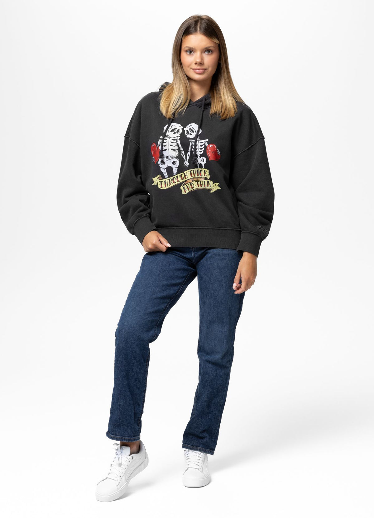 Hoodie Washed LOVIA THICK & THIN