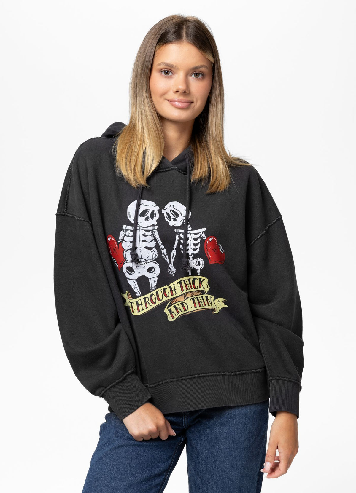 Hoodie Washed LOVIA THICK & THIN