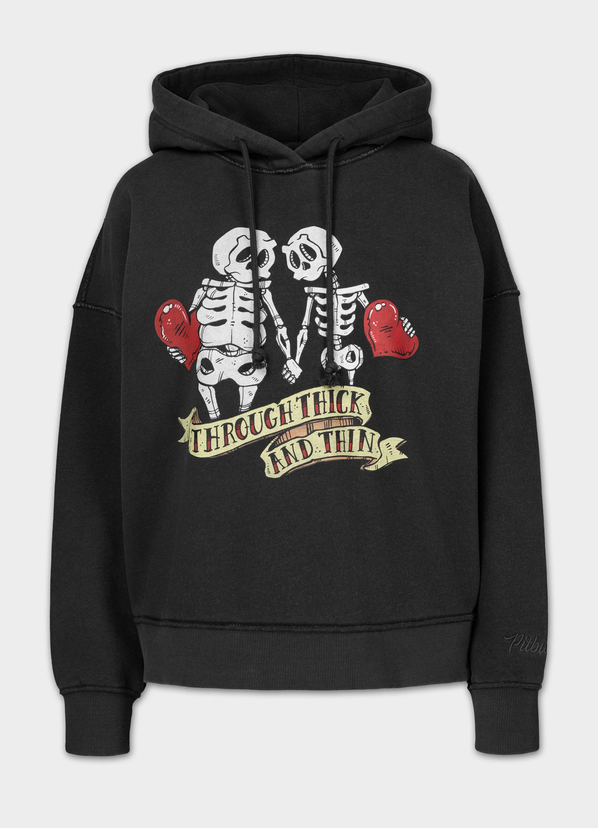 Hoodie Washed LOVIA THICK & THIN