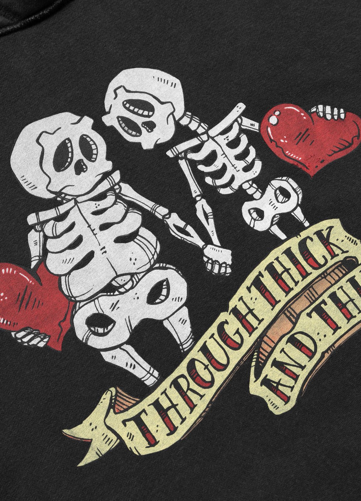 Hoodie Washed LOVIA THICK & THIN