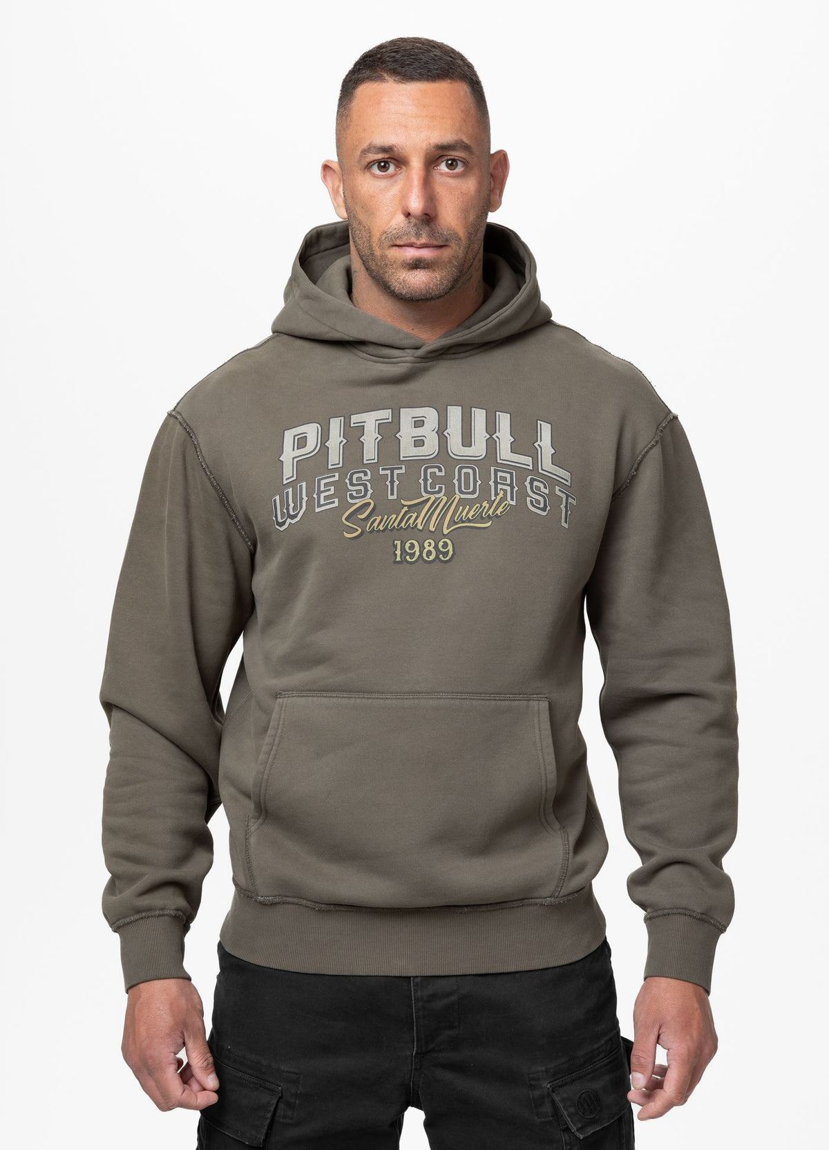 Hoodie Washed SANTA MUERTE