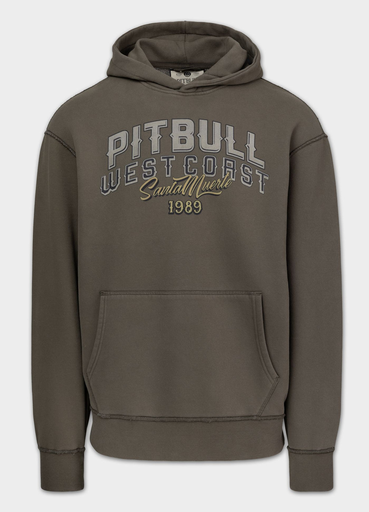 Hoodie Washed SANTA MUERTE