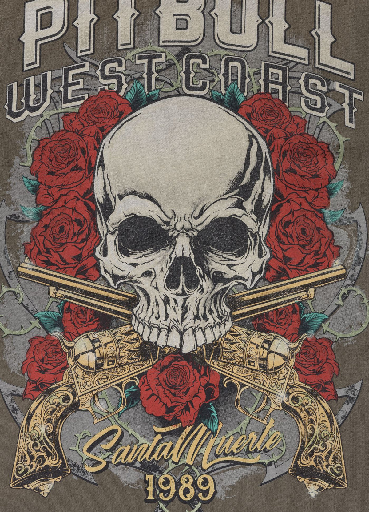 Hoodie Washed SANTA MUERTE