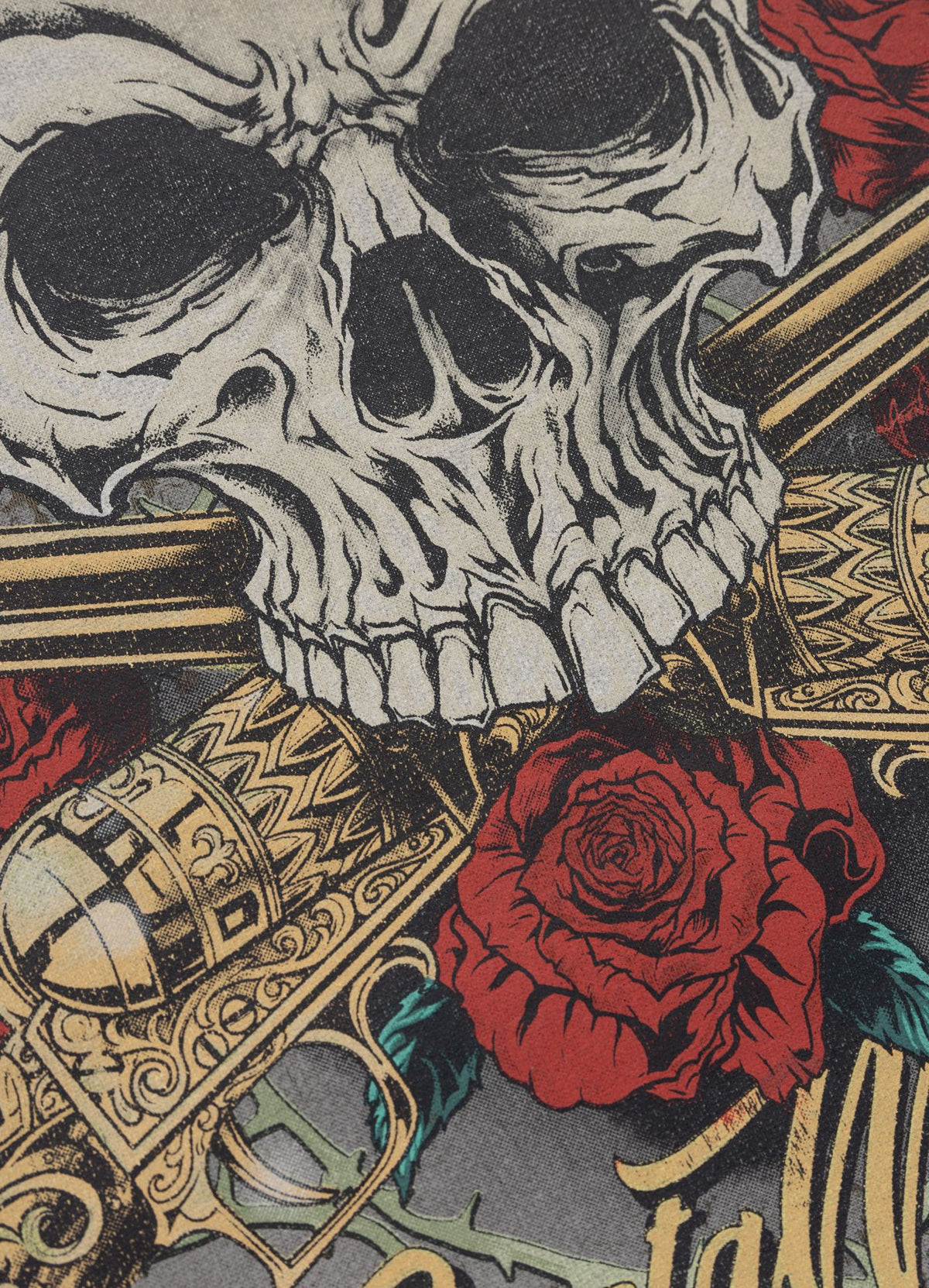 Hoodie Washed SANTA MUERTE