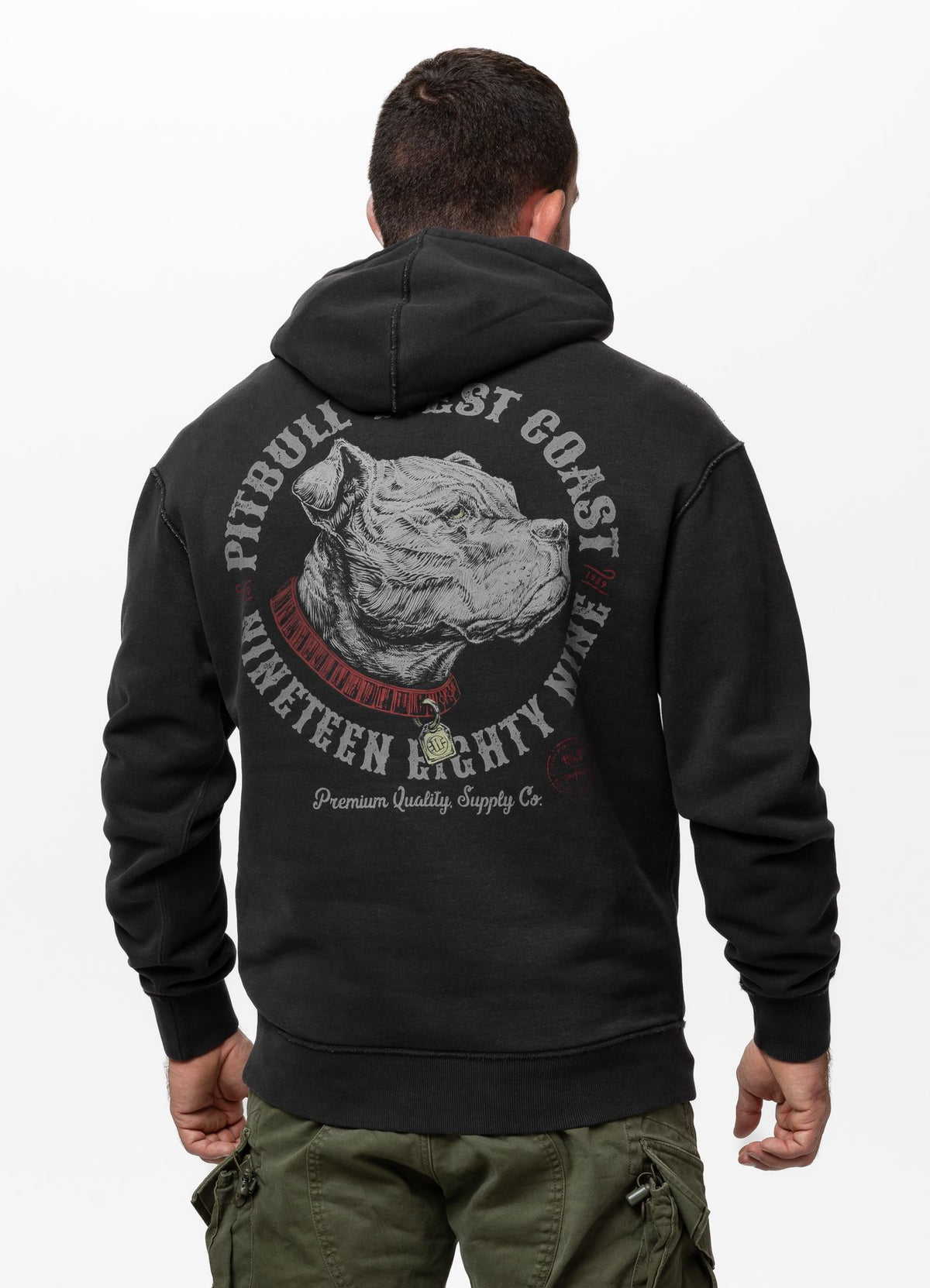 Hoodie Washed STRENGTH & RESPECT
