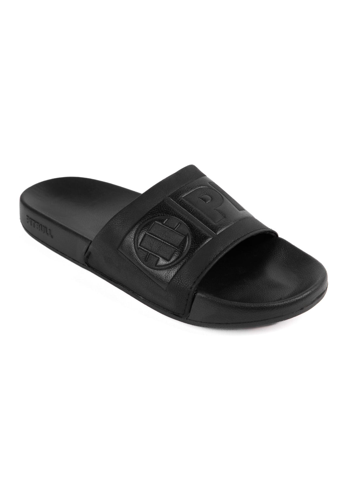 Men&#39;s Slides HILLTOP - Black/Black