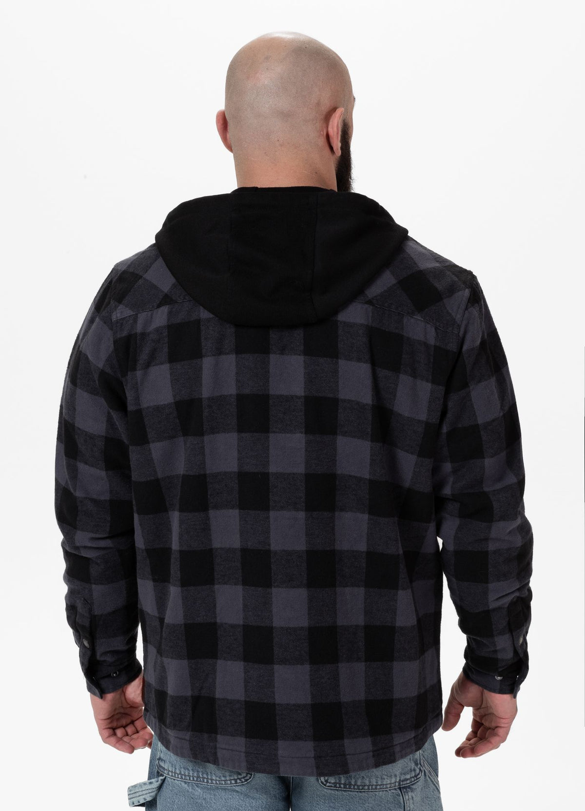 Hooded Padded Flannel Shirt Pioneer