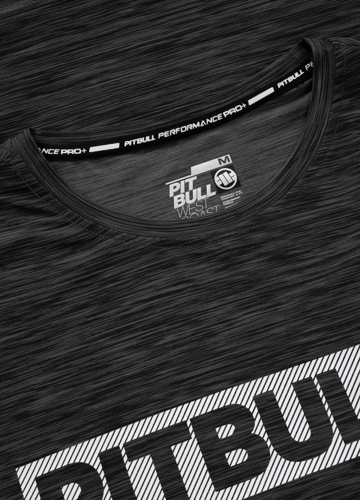 Men&#39;s T-Shirt Casual Sport Hilltop - Black Melange