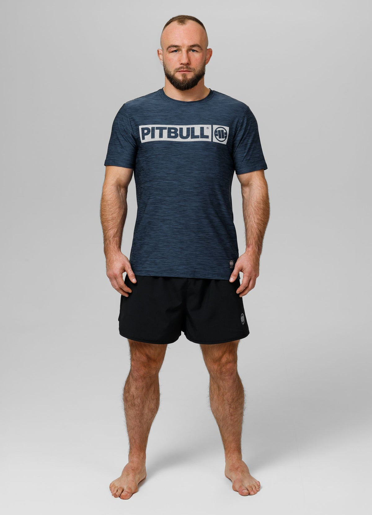 Men&#39;s T-Shirt Casual Sport Hilltop - Navy Melange