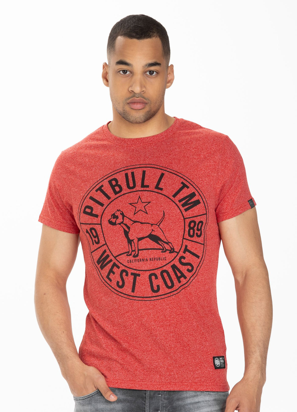 T-Shirt Custom Fit Circle Dog