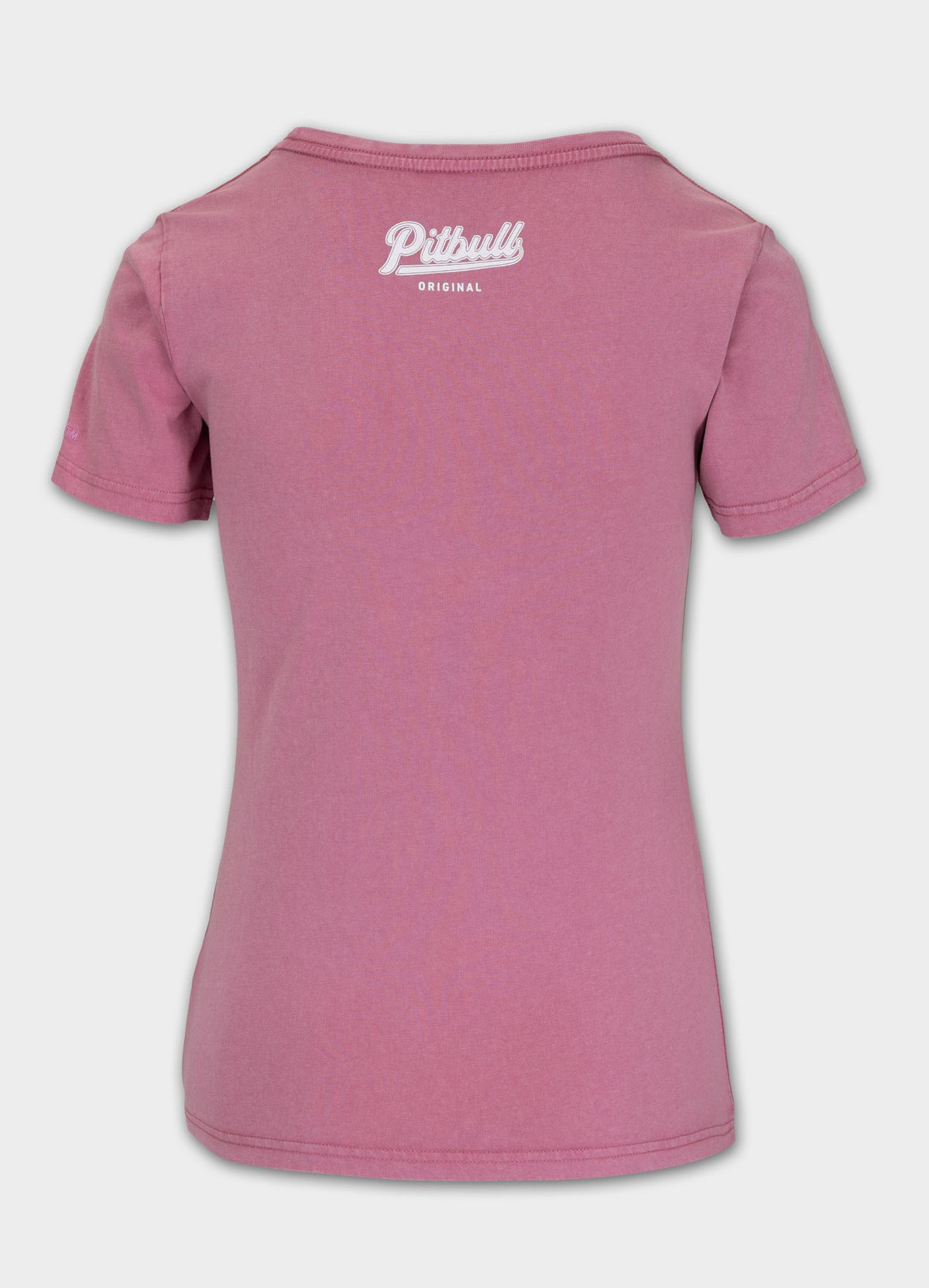 Women's T-Shirt Denim Washed ANGEL LOGO - Pink