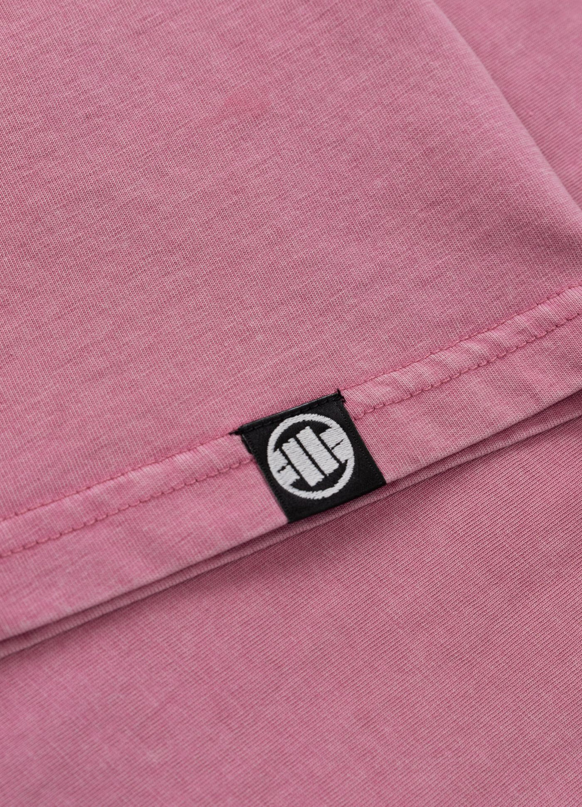 Women's T-Shirt Denim Washed ANGEL LOGO - Pink