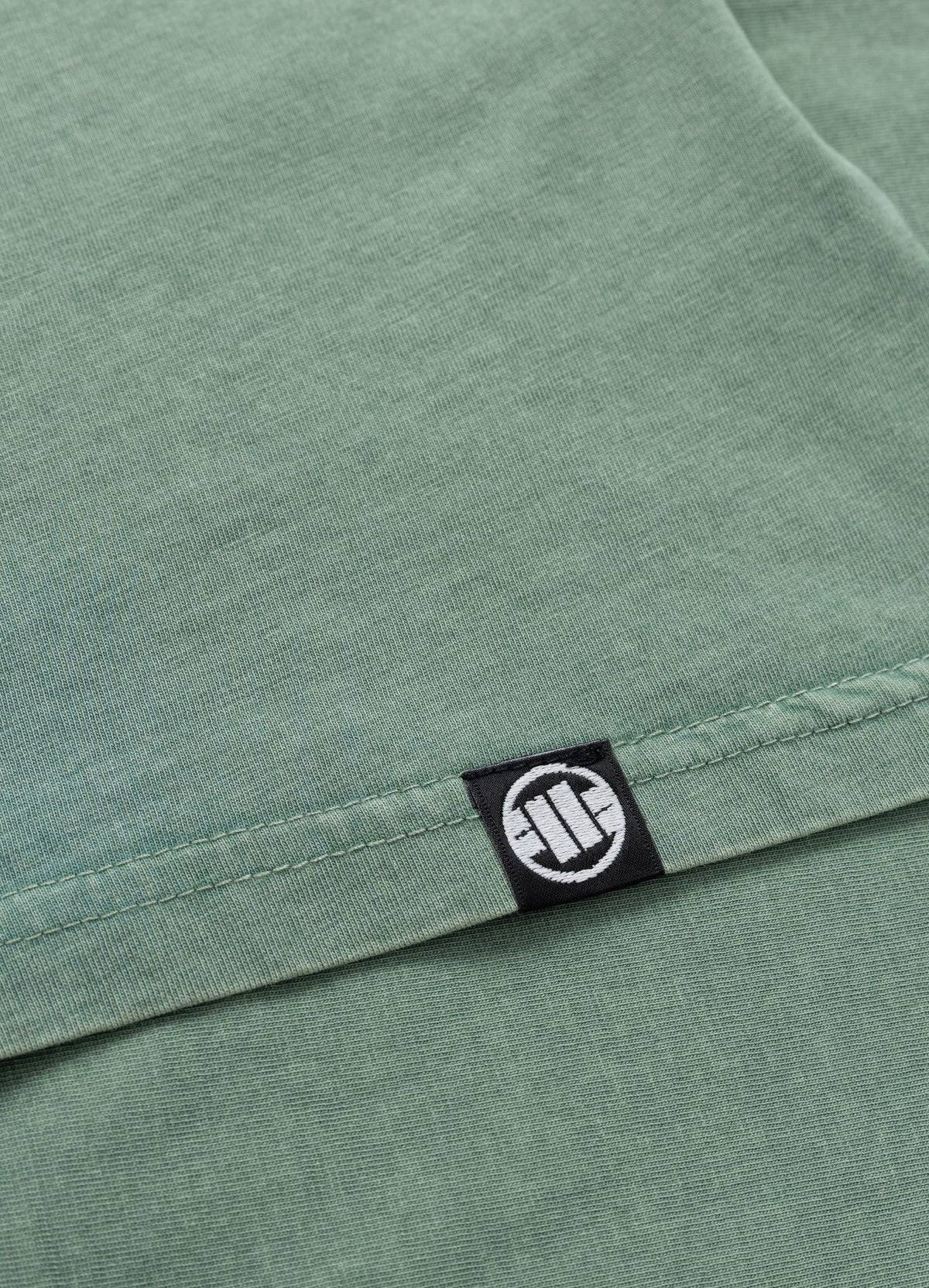 Women's T-Shirt Denim Washed ANGEL LOGO - Green