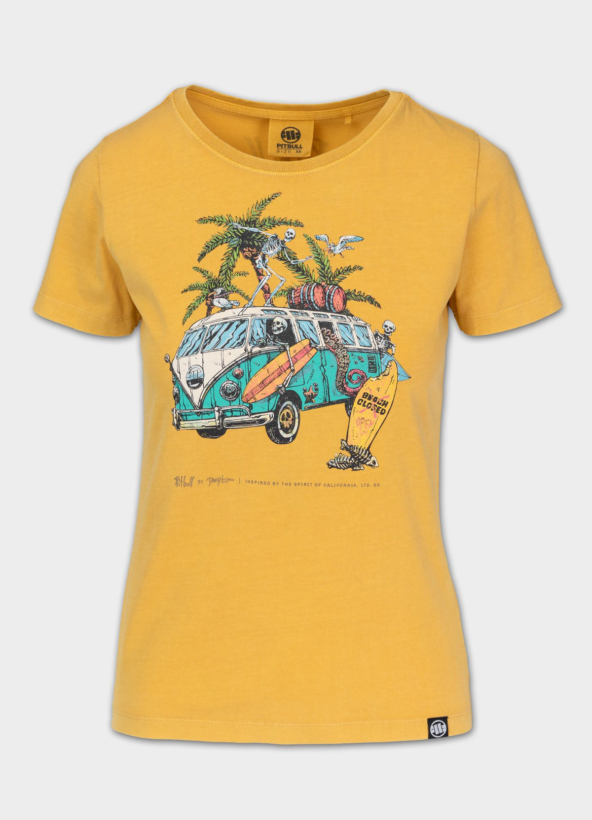 Women&#39;s T-Shirt Denim Washed BEACHBREAK