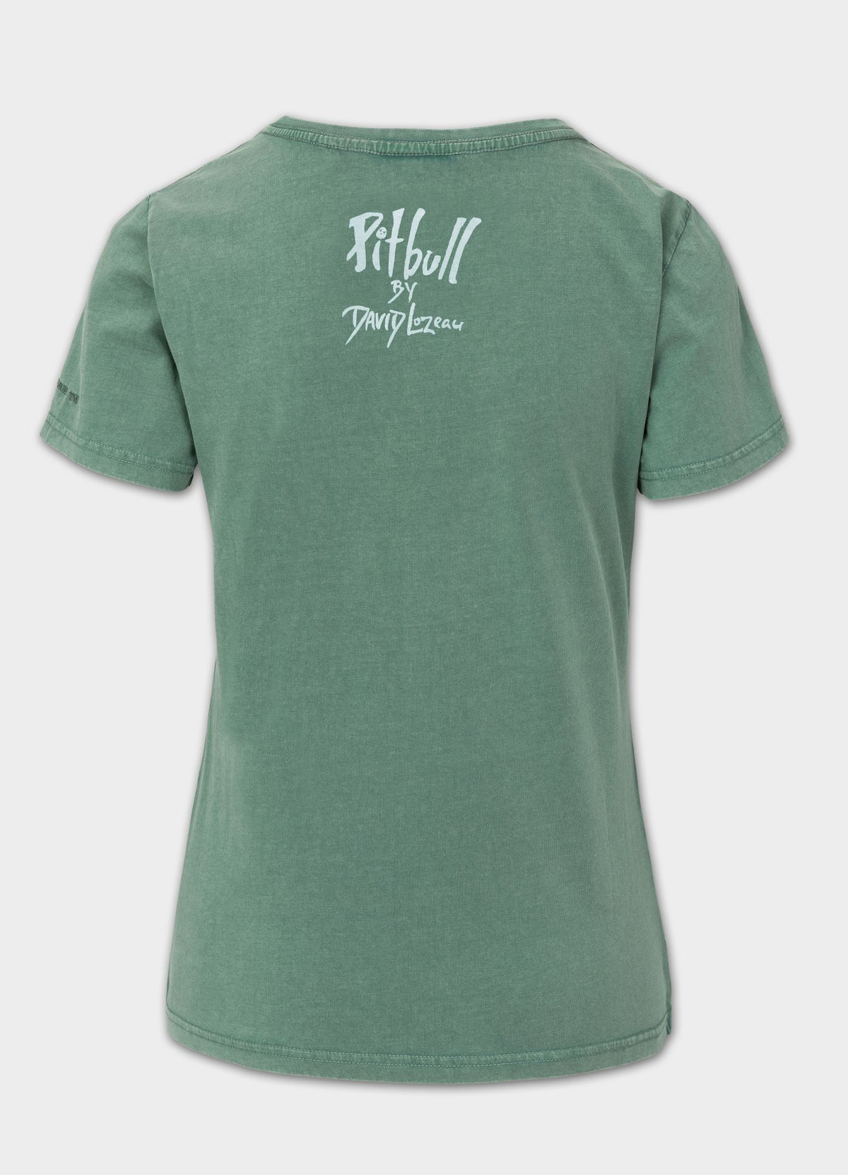 Women&#39;s T-Shirt Denim Washed CRUISINANDBOOZIN - Mint