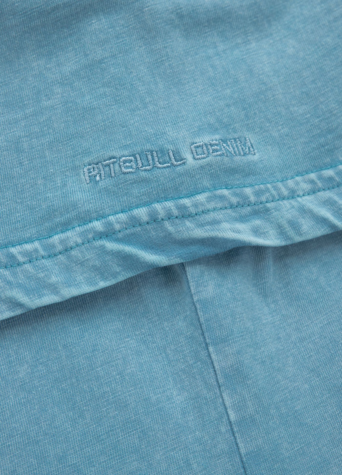 Women&#39;s T-Shirt Denim Washed San Diego Dog