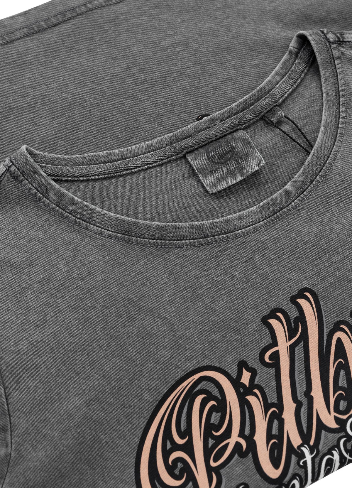 Women&#39;s T-Shirt Denim Washed Santa Muerte
