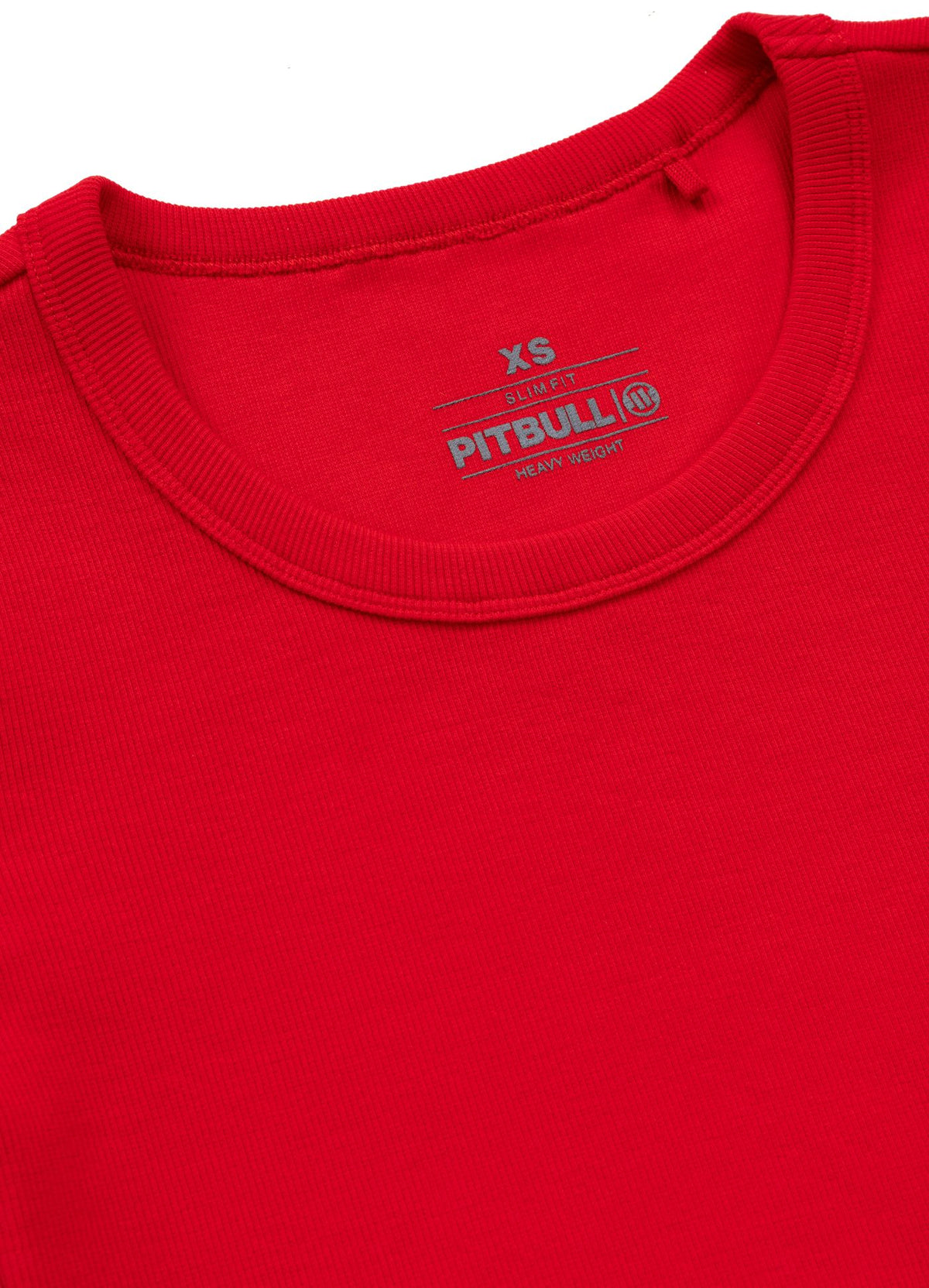 Women&#39;s T-Shirt Rib CROPPED - Red