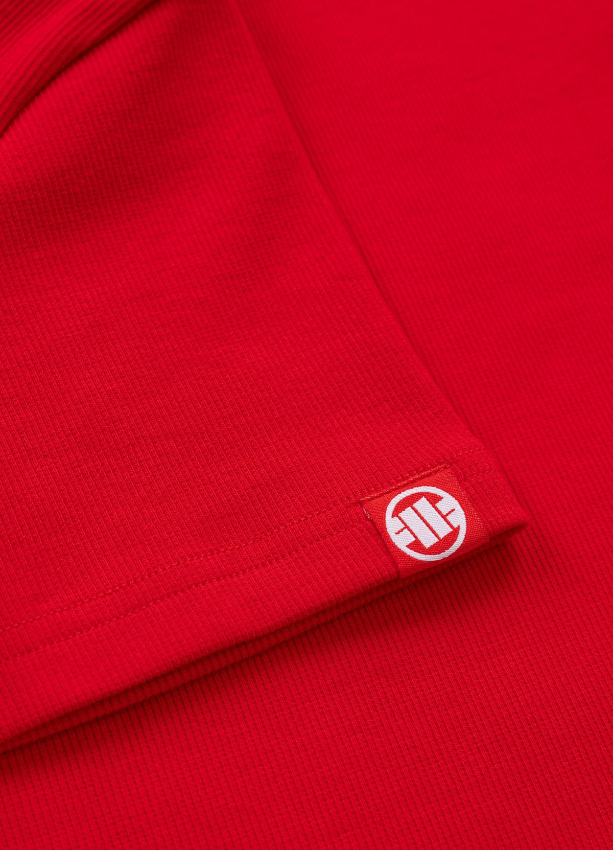Women&#39;s T-Shirt Rib CROPPED - Red