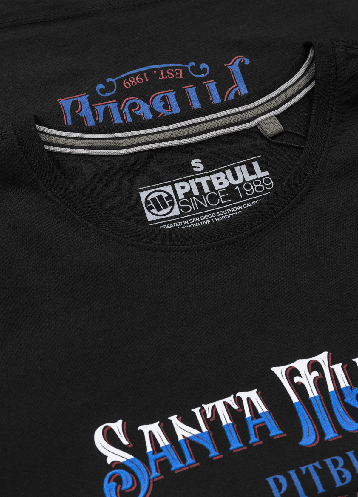 Women's T-Shirt SANTA MUERTE BLUE - Black