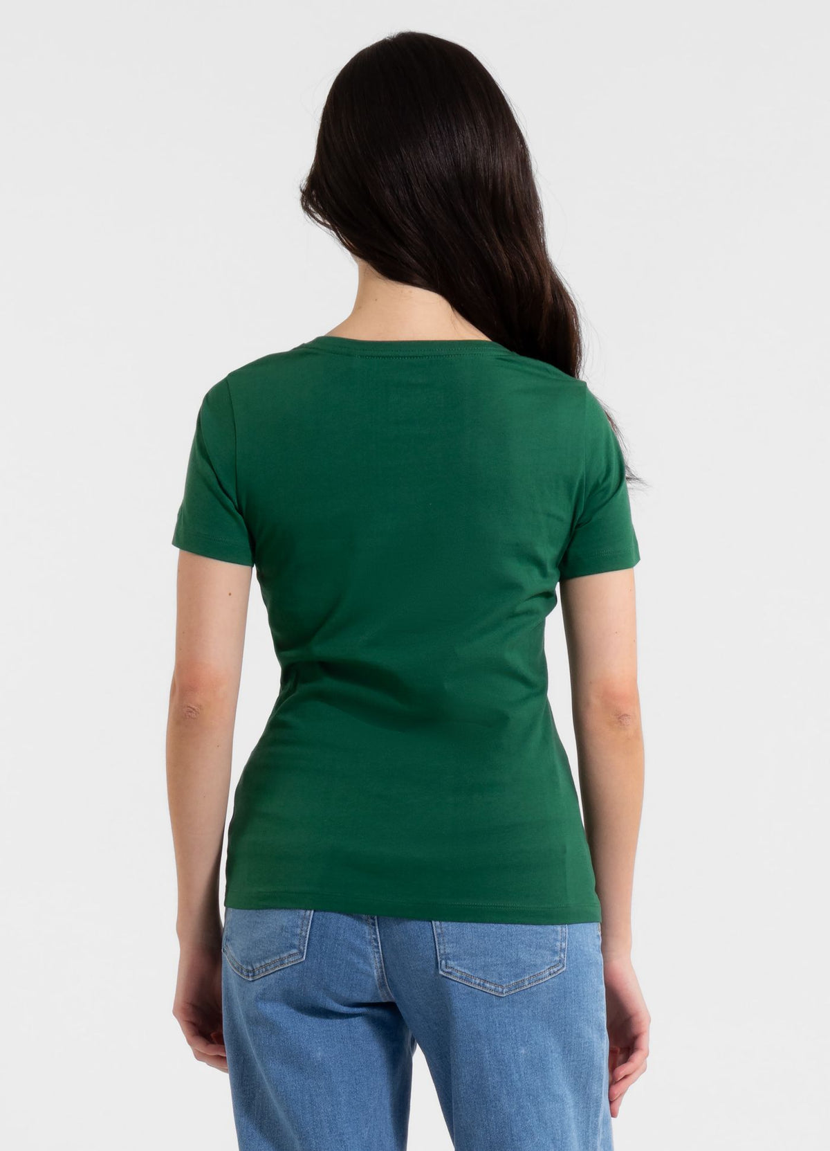 Women's T-Shirt SUNGLASSES DOG - Green