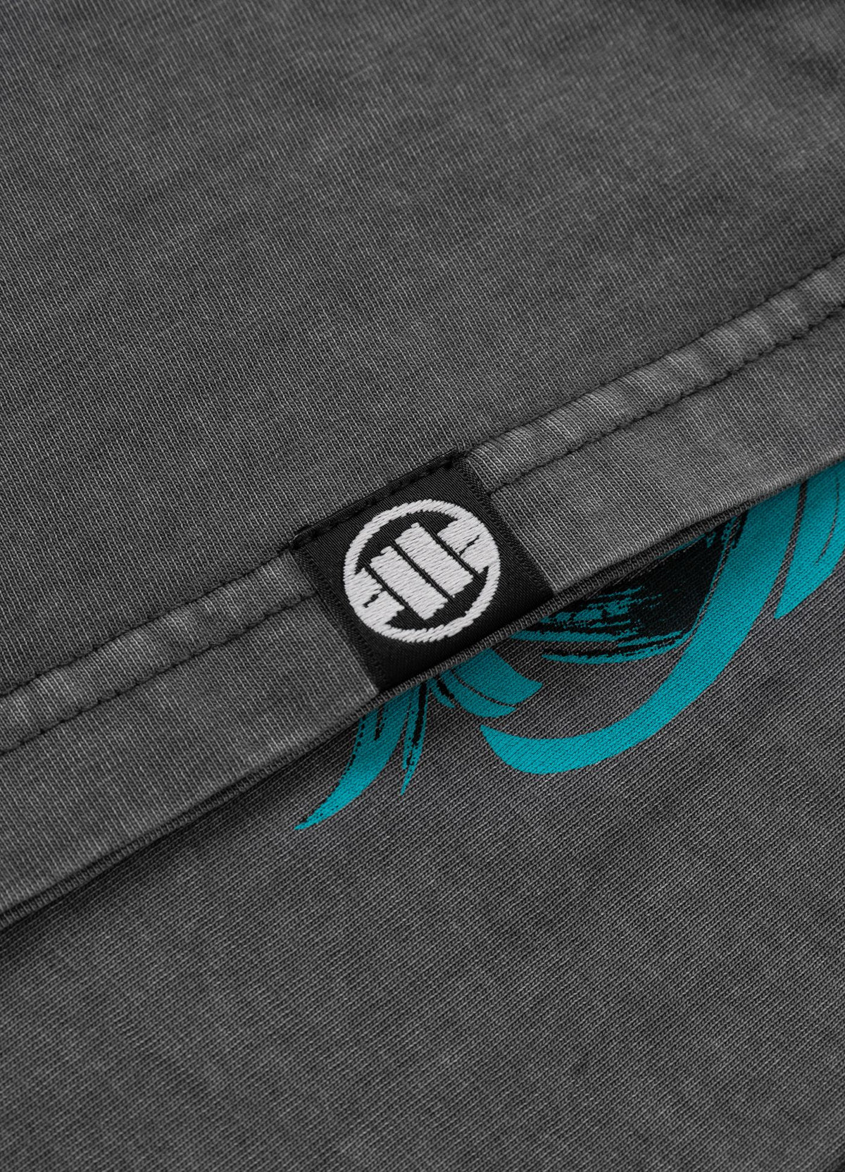 Women's T-Shirt Denim Washed SANTA MUERTE 25 - Graphite