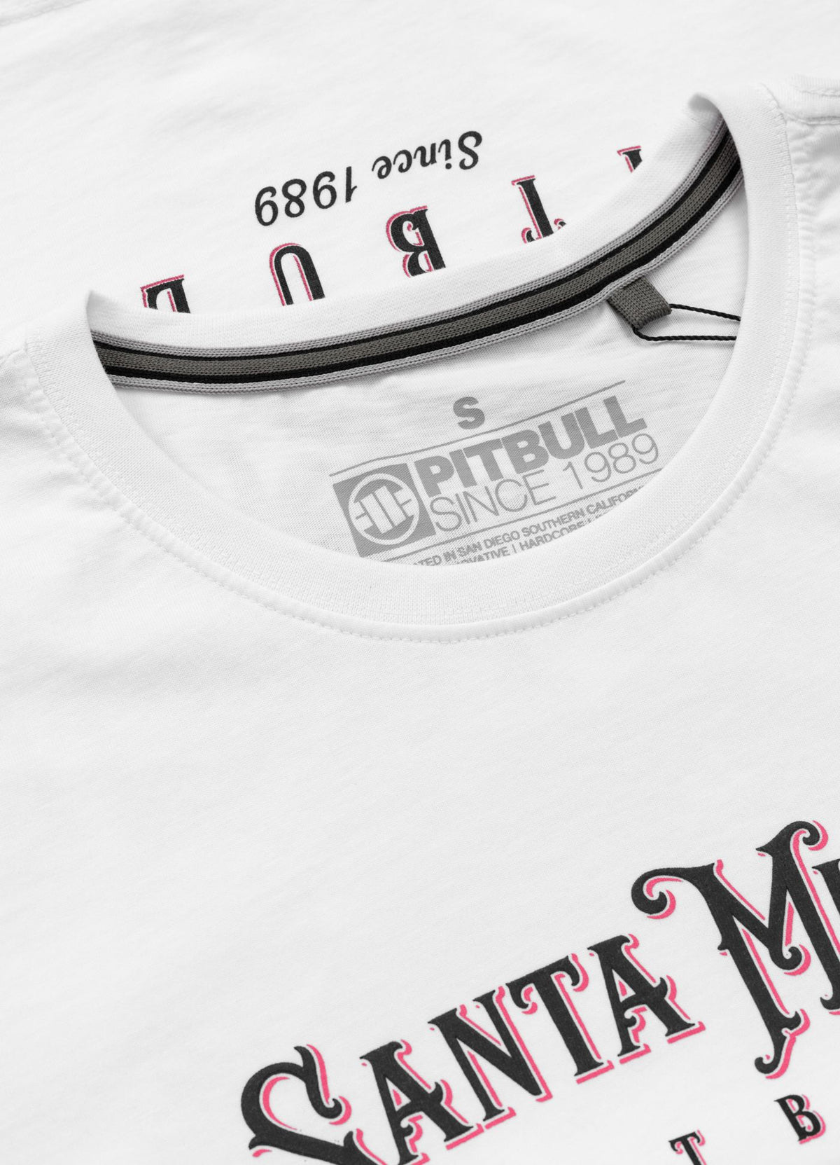 Women's T-Shirt SANTA MUERTE ROSE - White