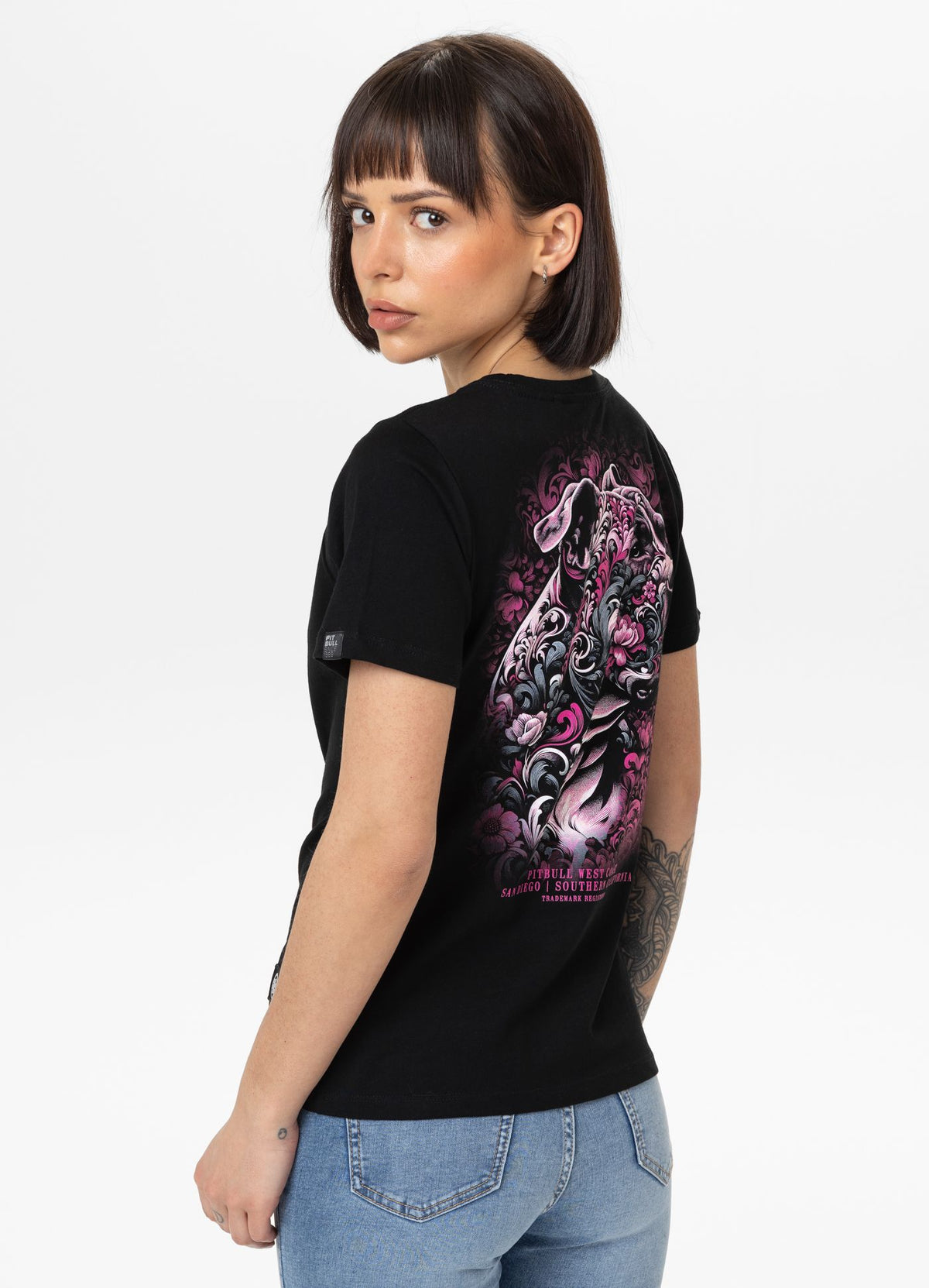 Women's T-Shirt TATTOO - Black