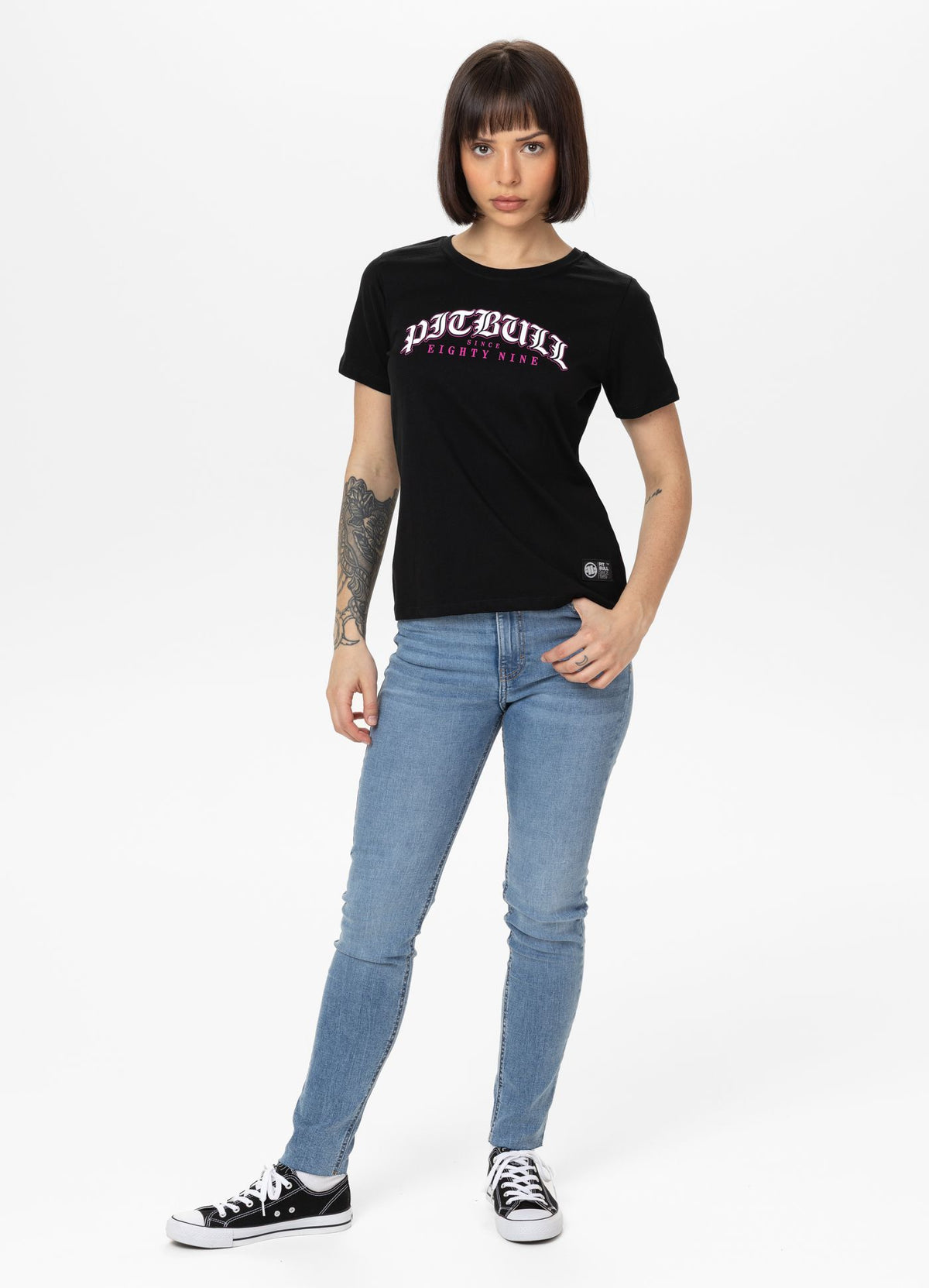 Women's T-Shirt TATTOO - Black