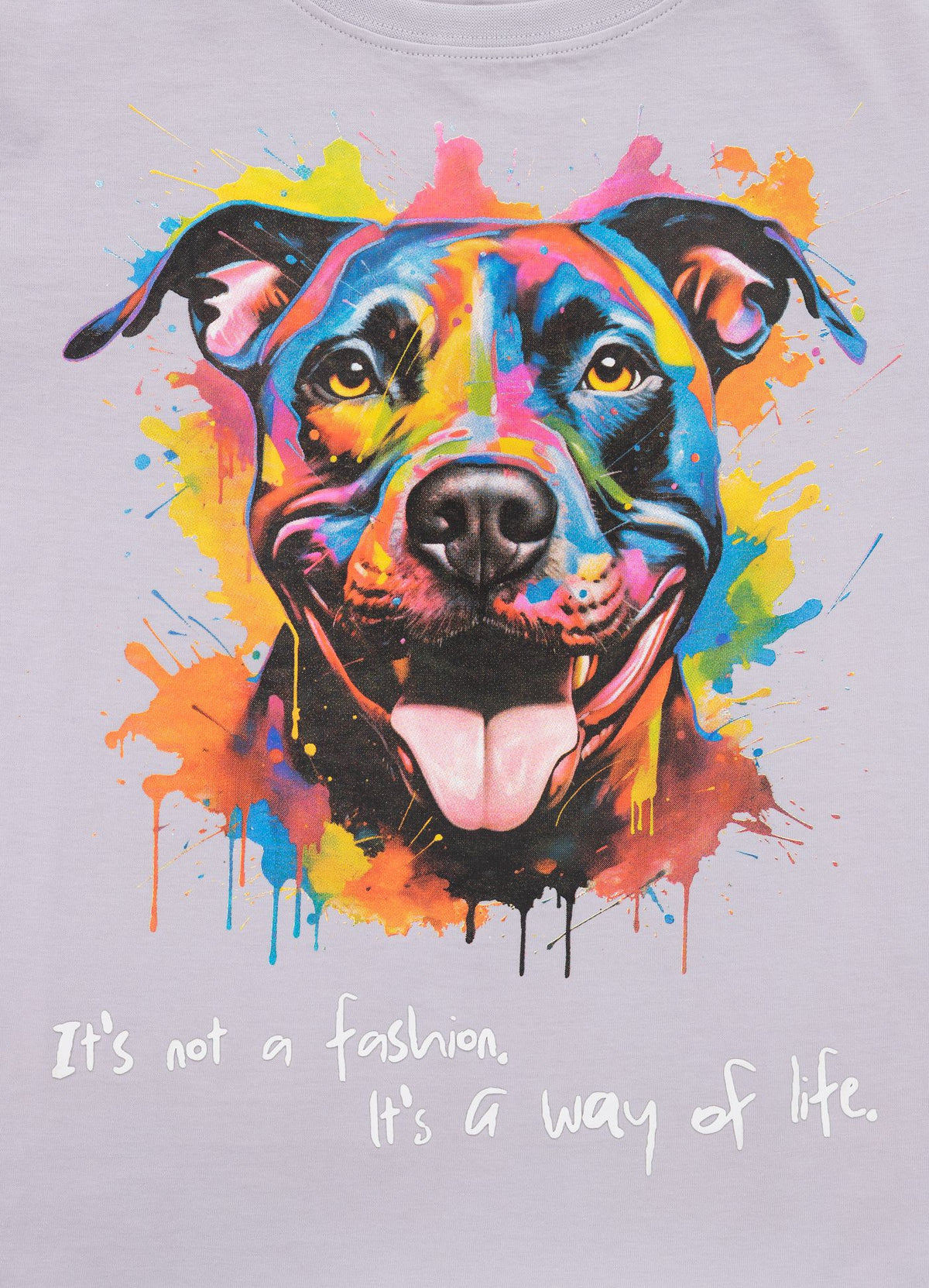 Women's T-Shirt WATERCOLOR - Lilac