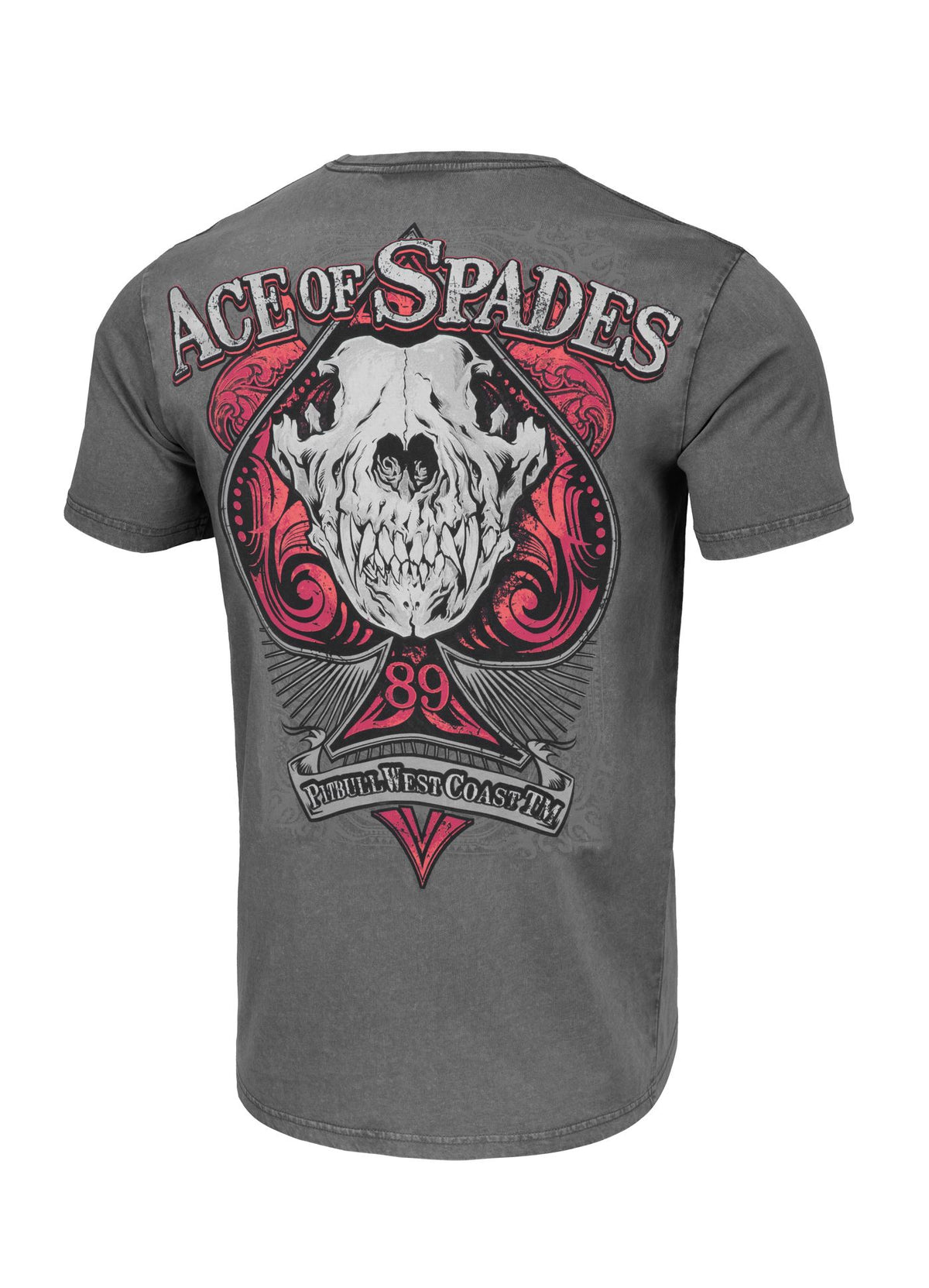 T-Shirt Denim Washed Ace Of Spades II