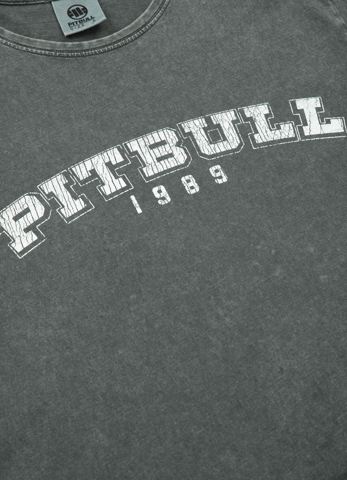 T-Shirt Denim Washed Born In 1989