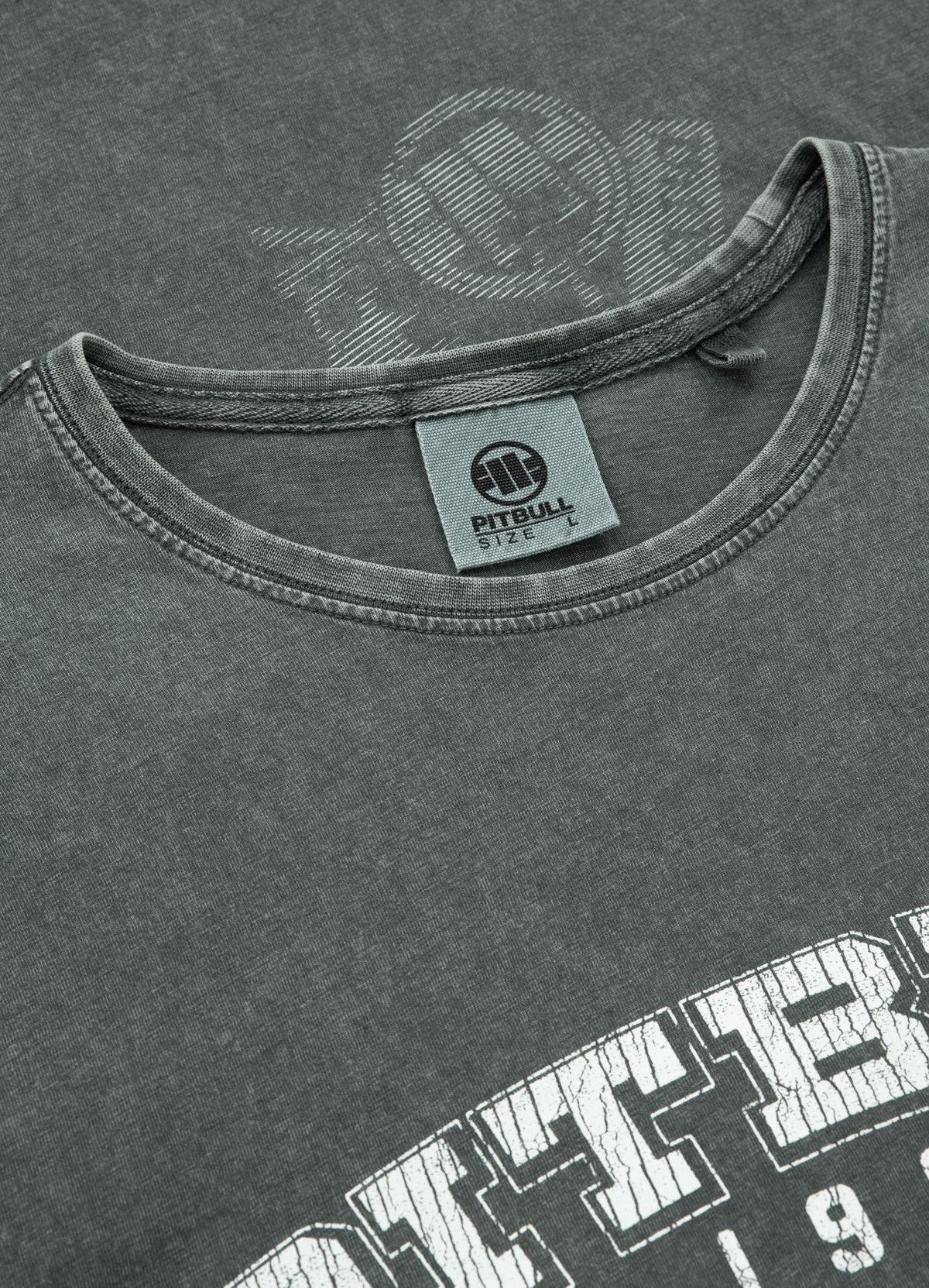 T-Shirt Denim Washed Born In 1989