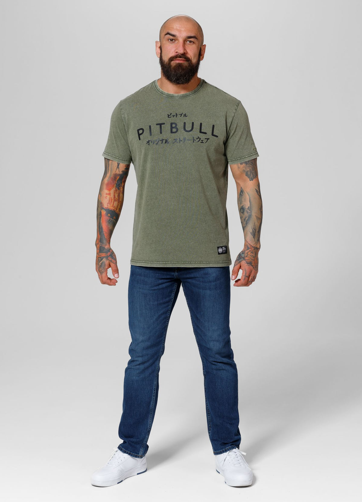 T-Shirt Denim Washed Bravery